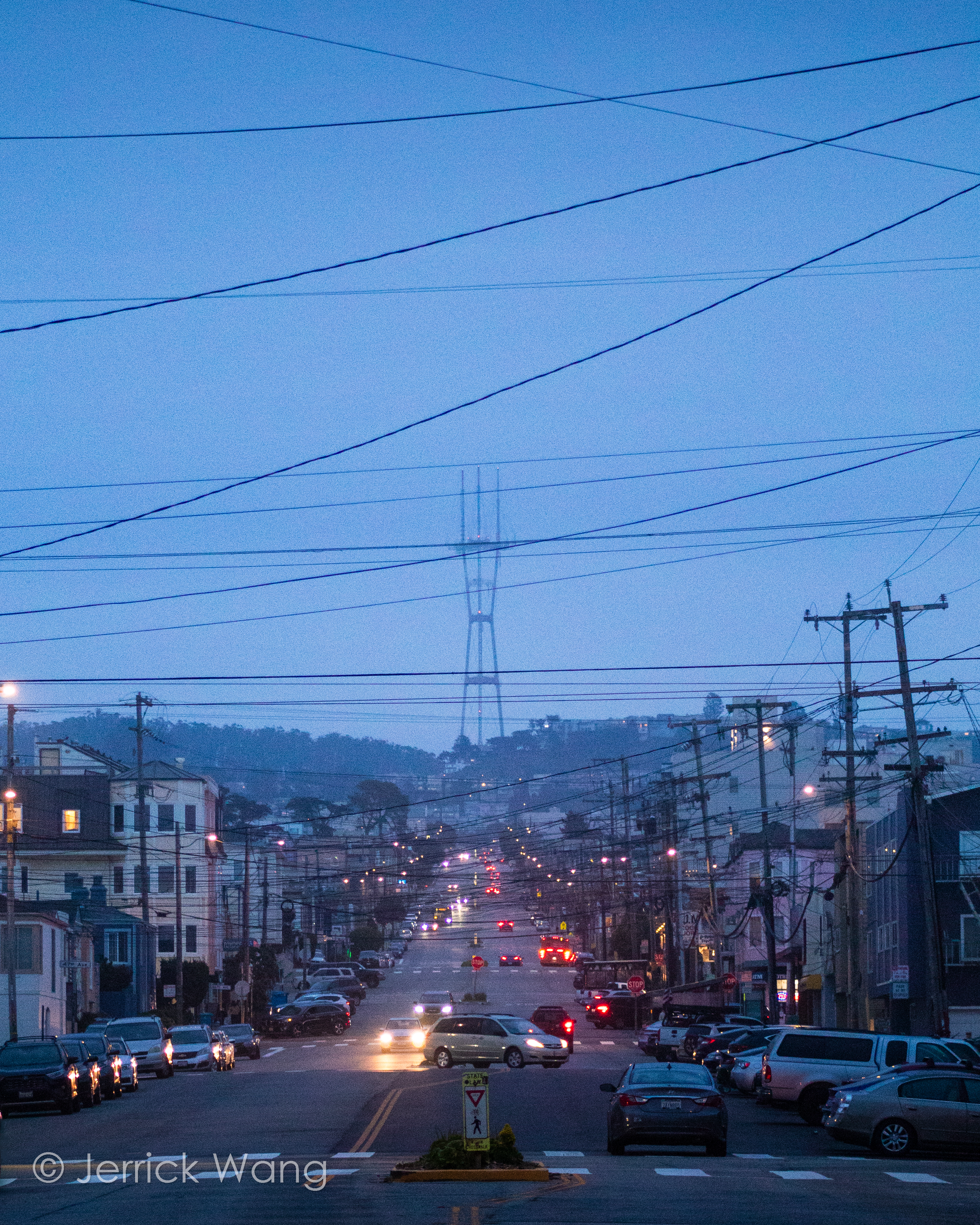 Sutro Tower from the Sunset